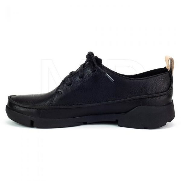 clarks tri clara black leather