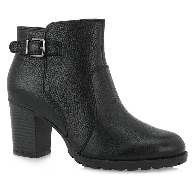 Clarks Verona Gleam Black Leather 26144463 J Z